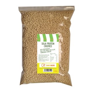 Soy Protein Crispies 60% protein content 1000g - from Zimmermann Sportnahrung