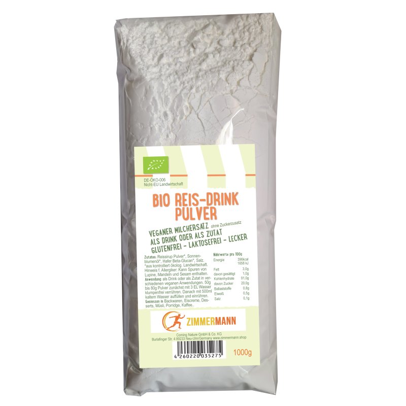 Bio Reis-Drink Pulver 1000g, 13,90 €